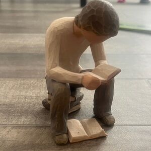 Willow Tree Quest Figurine with Earthy Tones